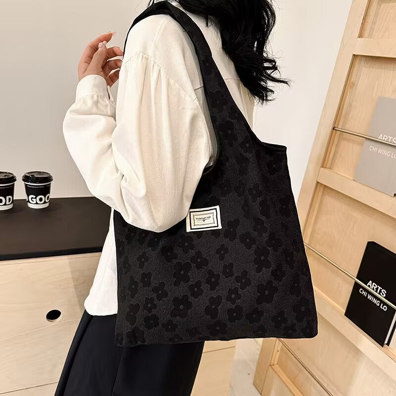 Fashionable design large-capacity canvas bag